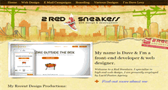 Desktop Screenshot of 2redsneakers.com