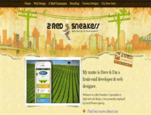 Tablet Screenshot of 2redsneakers.com